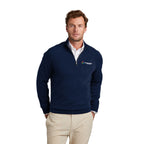 Brooks Brothers® Cotton Stretch 1/4-Zip Sweater