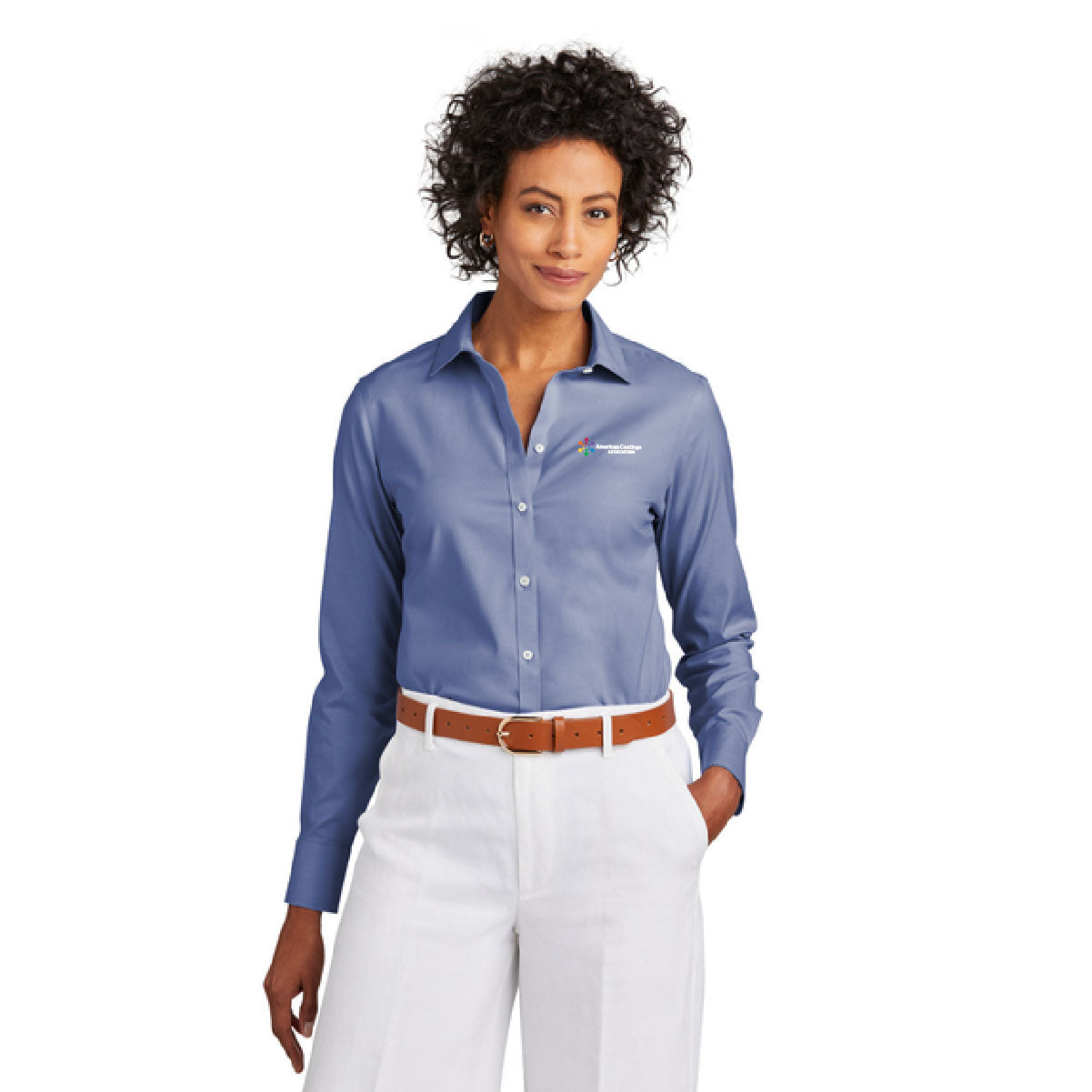 Brooks Brothers® Women’s Wrinkle-Free Stretch Pinpoint Shirt