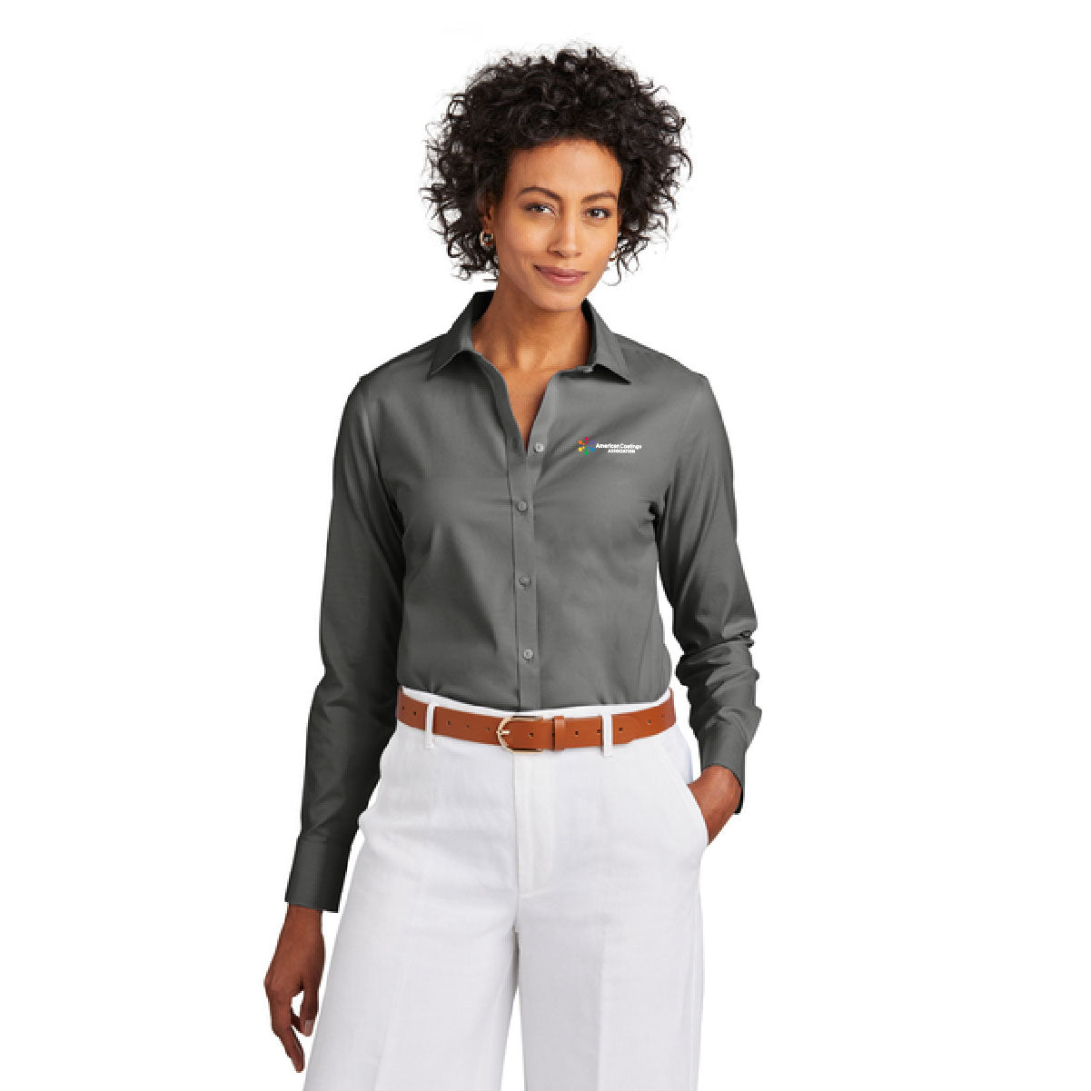 Brooks Brothers® Women’s Wrinkle-Free Stretch Pinpoint Shirt