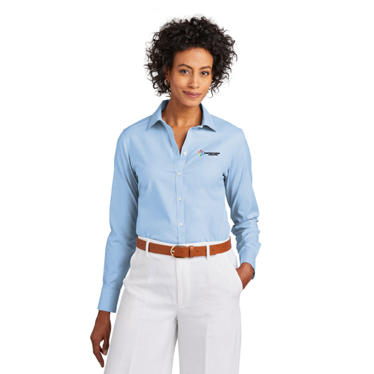Brooks Brothers® Women’s Wrinkle-Free Stretch Pinpoint Shirt