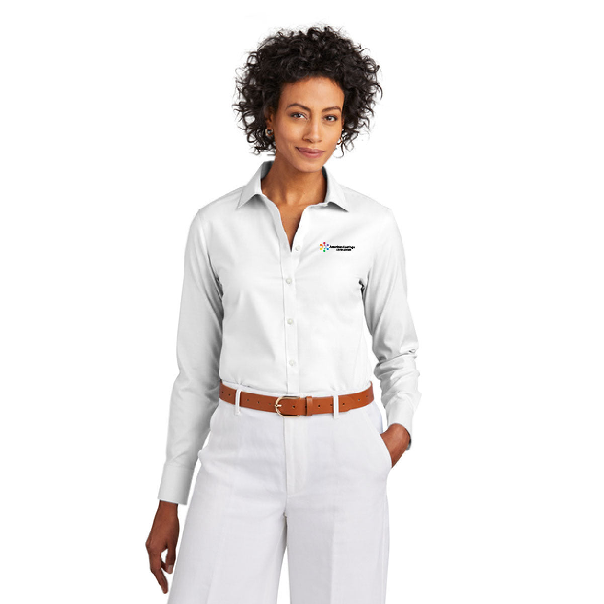 Brooks Brothers® Women’s Wrinkle-Free Stretch Pinpoint Shirt