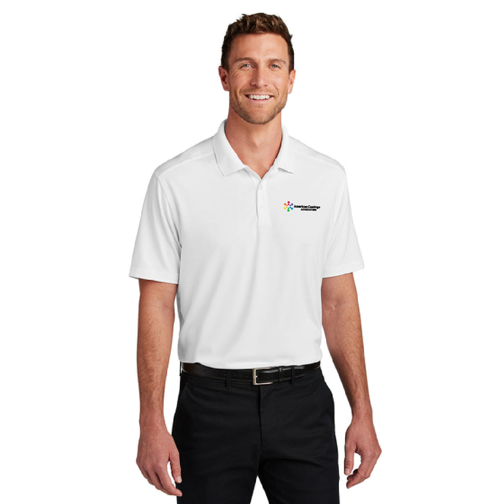 Port Authority® City Stretch Flat Knit Polo
